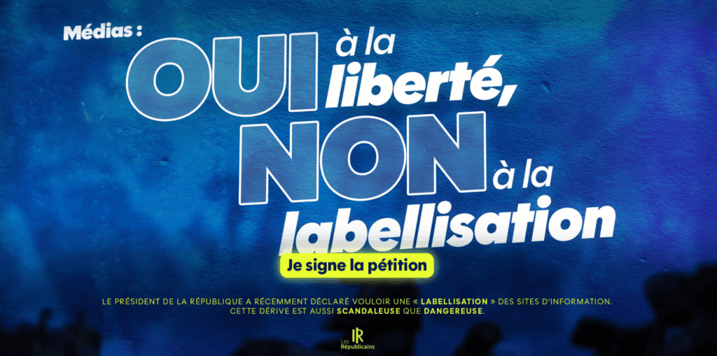 Médias : oui à la liberté, non à la labellisation !